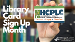 Library Card Sign-Up Month